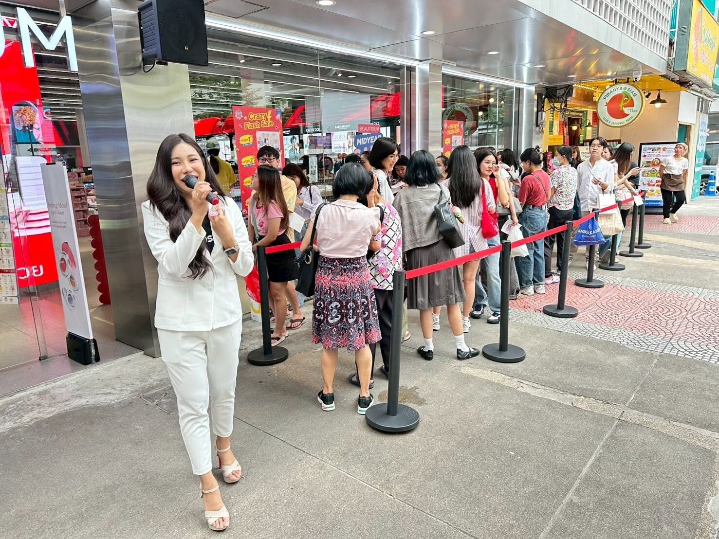 บรรยากาศหน้างานกิจกรรม Moonshot